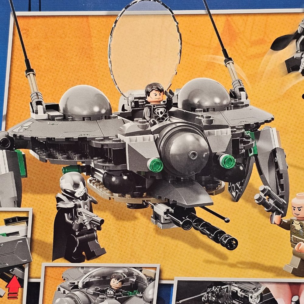 Lego Super Heroes DC Universe 76003 General ZOD Colonel Hardy FAORA TOR-AN READ - Picture 8 of 16